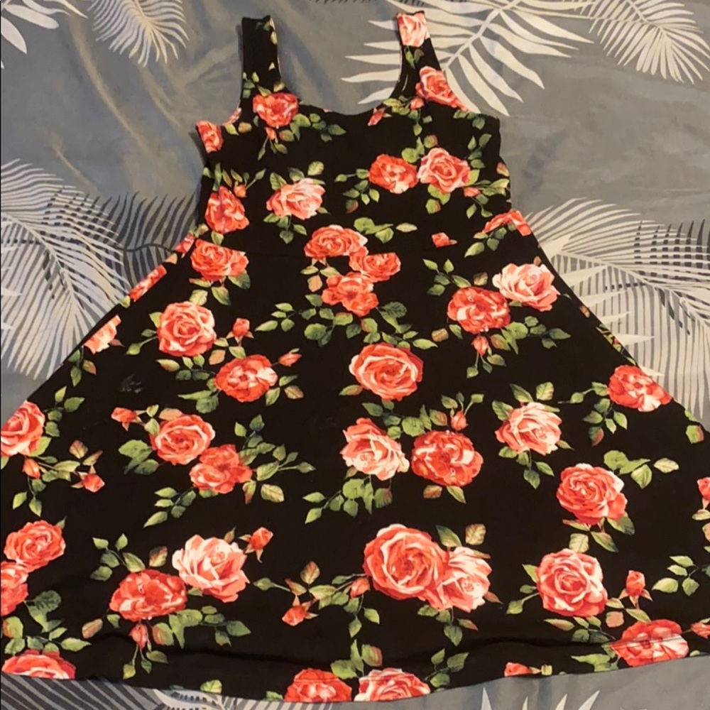 Floral Skater Dress